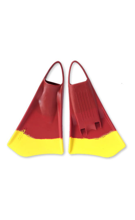 Option 2 Red/Yellow Palmes De Bodyboard#PalmesSniper