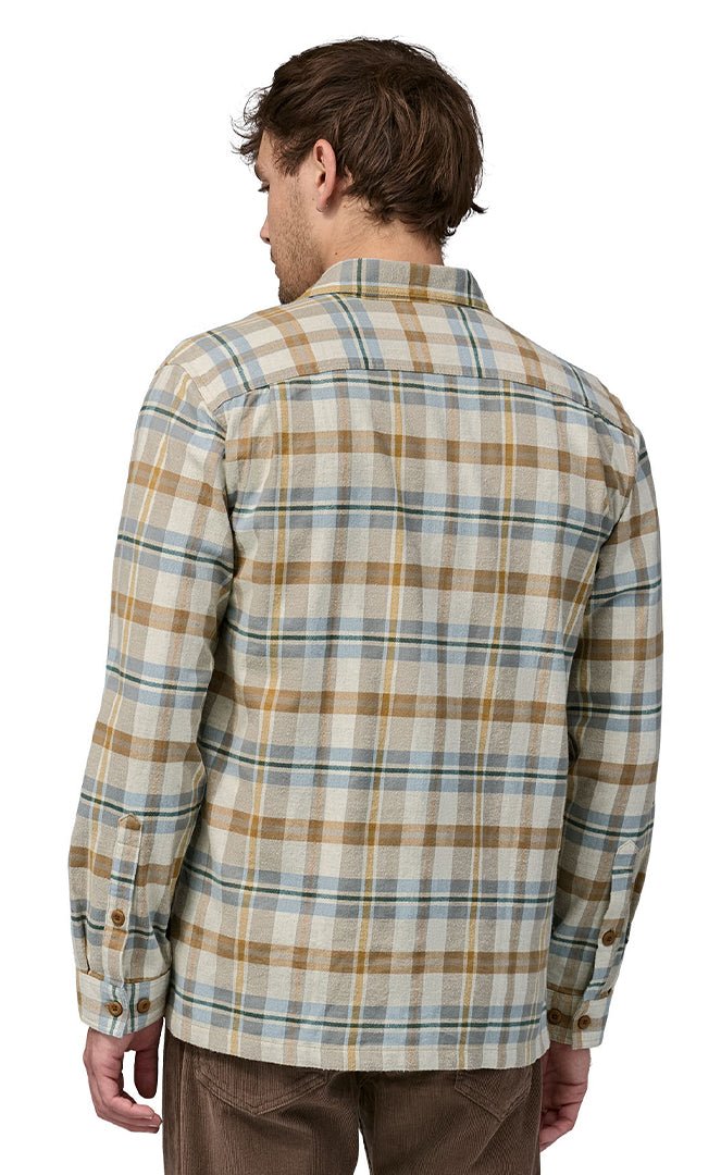 Organic Cotton Fjord Flannel Chemise Manches Longues Homme#ChemisesPatagonia