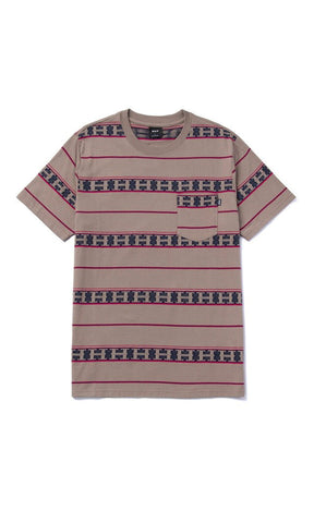 Palisades Stripe Tee Shirt Homme#Tee ShirtsHuf