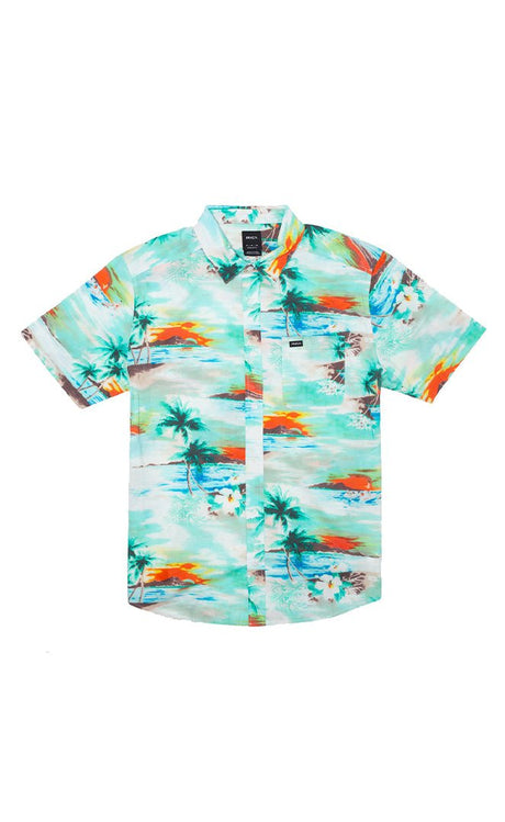 Paradiso Teal Chemise Enfant#ChemisesRvca
