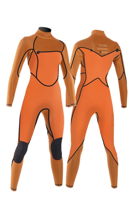 Polar Priime 5/4Mm Chest Zip Combinaison Néoprène Femme#SteamersMdns