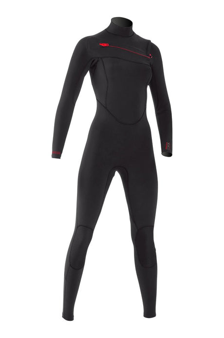 Polar Yulex Pure 4/3Mm Chest Zip Combinaison Néoprène Femme#SteamersMdns