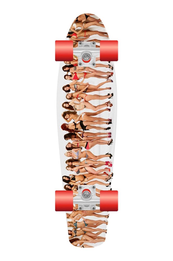 Prohibition Retro Plastic Pattern Skateboard 28#PlasticProhibition