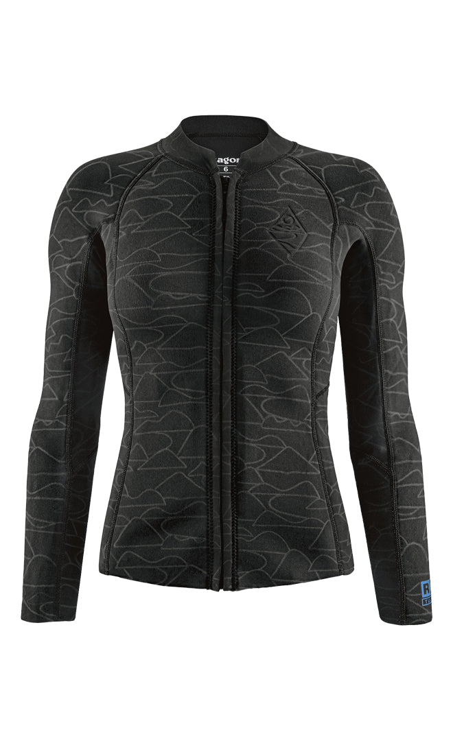 R1 Lite Yulex Manches Longues Top Néoprène Femme#TopsPatagonia